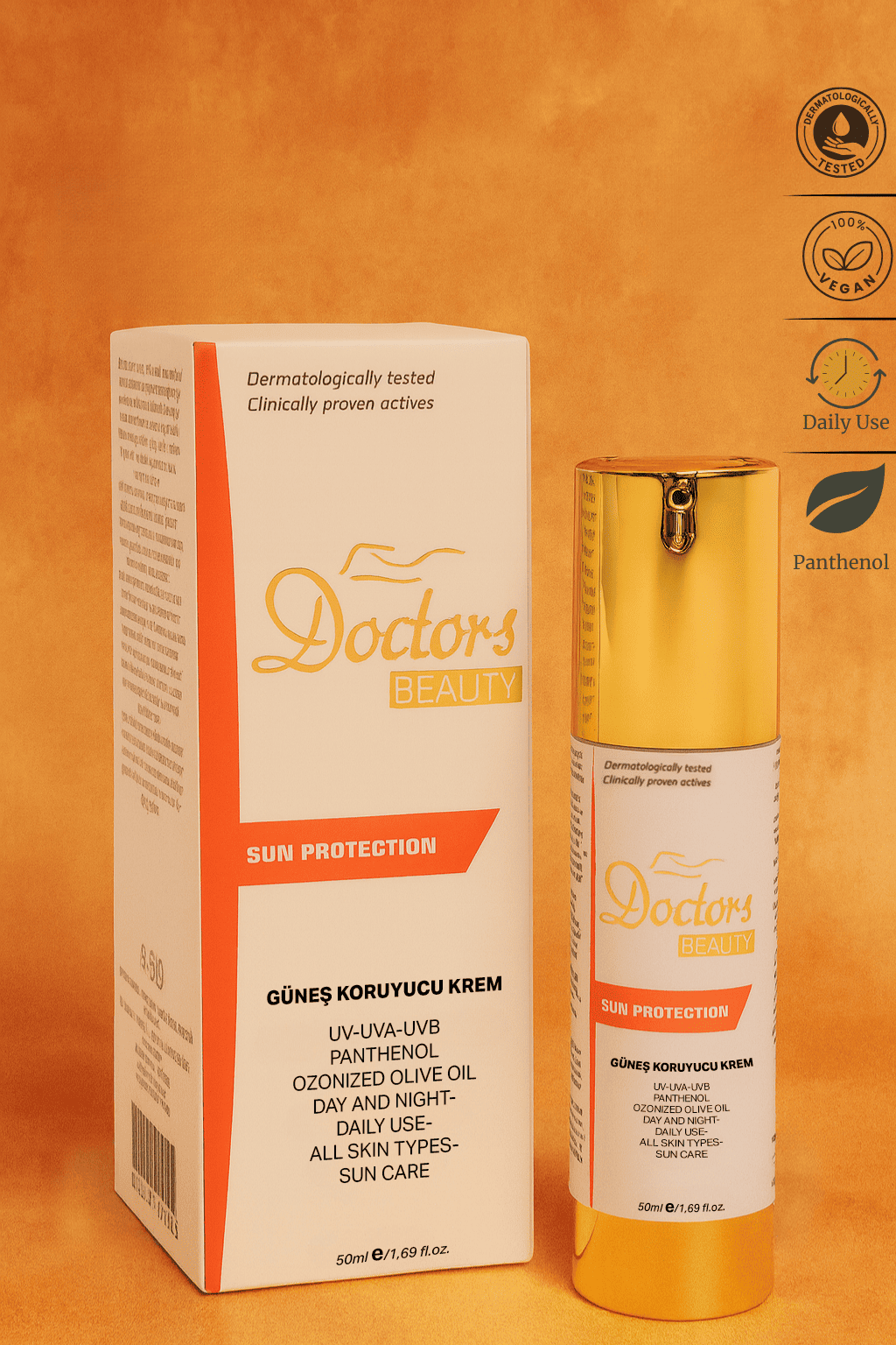 Güneş Koruyucu Krem 50 Spf